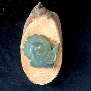 Leo Lion Zodiac Stoneware Wooden Plaque